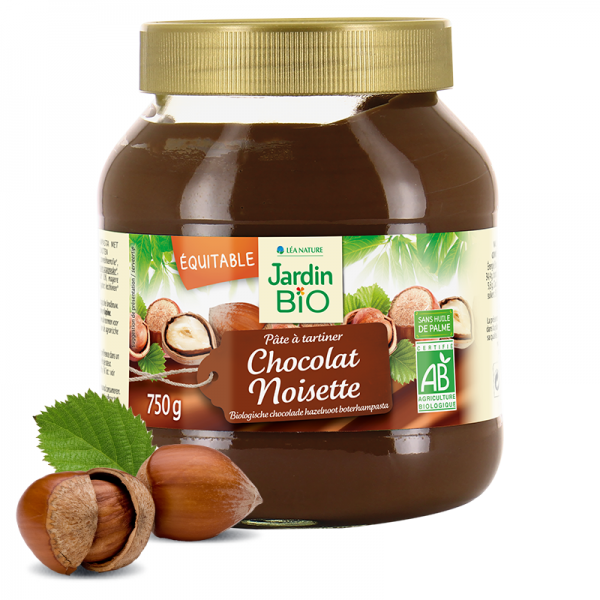 Beurre de cacahuète chocolat - Jardin biologique - 350 g